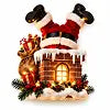 Chimney Santa Claus